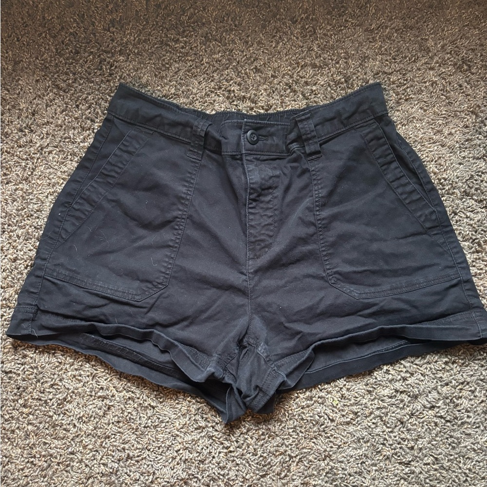 Old Navy High Waist Black Women's Shorts